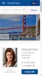 Mobile Screenshot of farnoosh.com